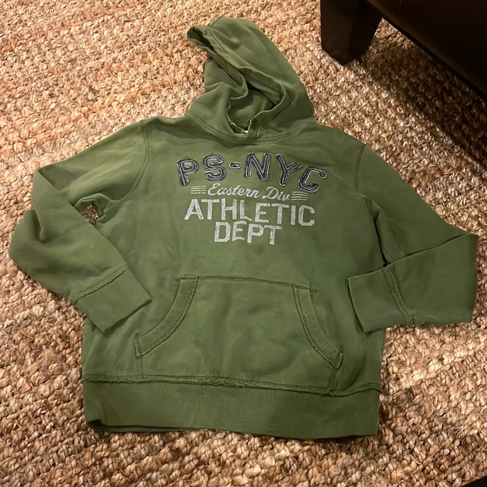 boys XL green aeropostale hoodie